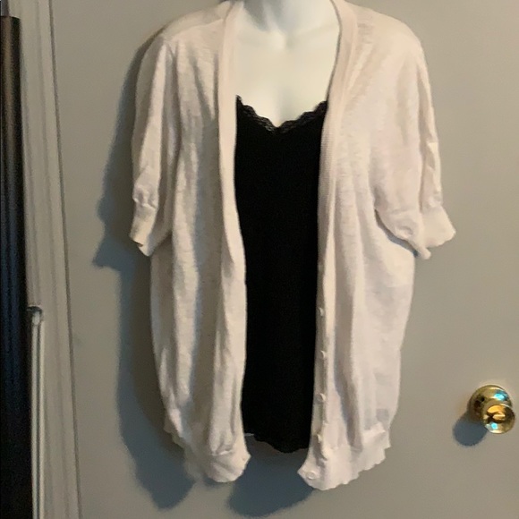 Women’s White Cardigan - Picture 1 of 5